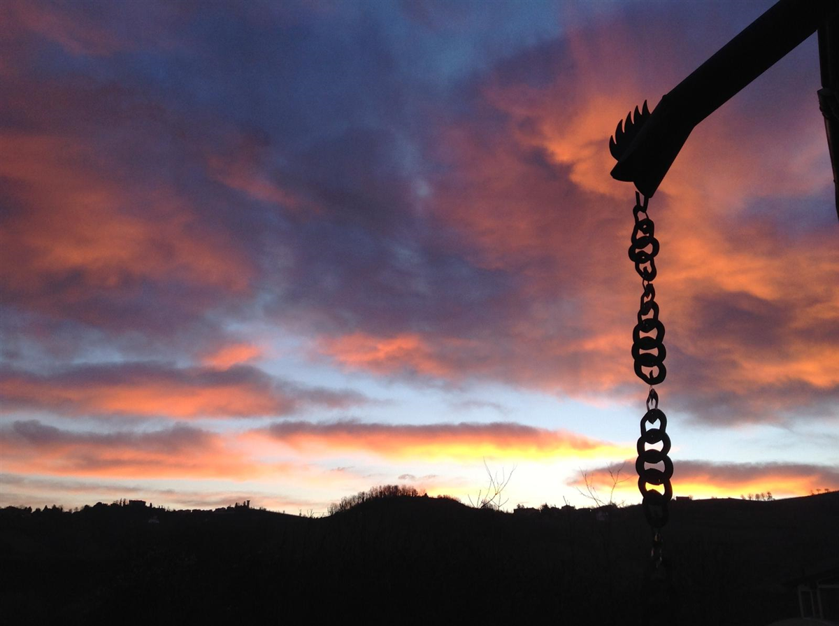 TRAMONTO DA CASA MIA