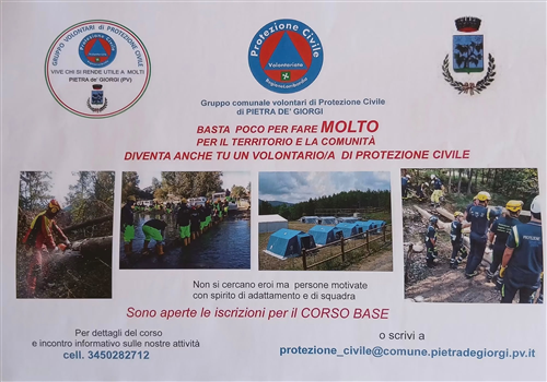 Corso base di Protezione Civile